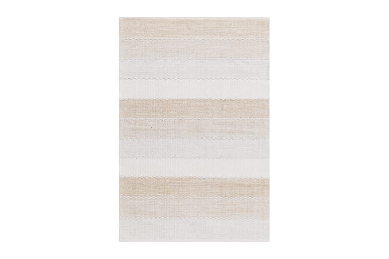 Garnteppe Båstad - 160x230 cm, Krem - Tekstiler & tepper - Teppe & matte - Moderne matte - Bomullsmatter