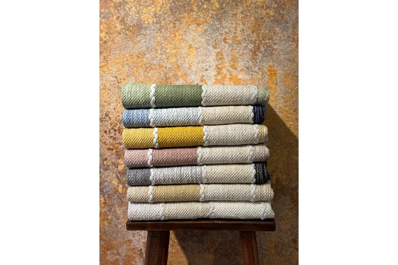 Garnteppe Båstad - 160x230 cm, Krem - Tekstiler & tepper - Teppe & matte - Moderne matte - Bomullsmatter