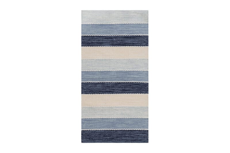 Garnteppe Båstad, 75x220 cm, Blå