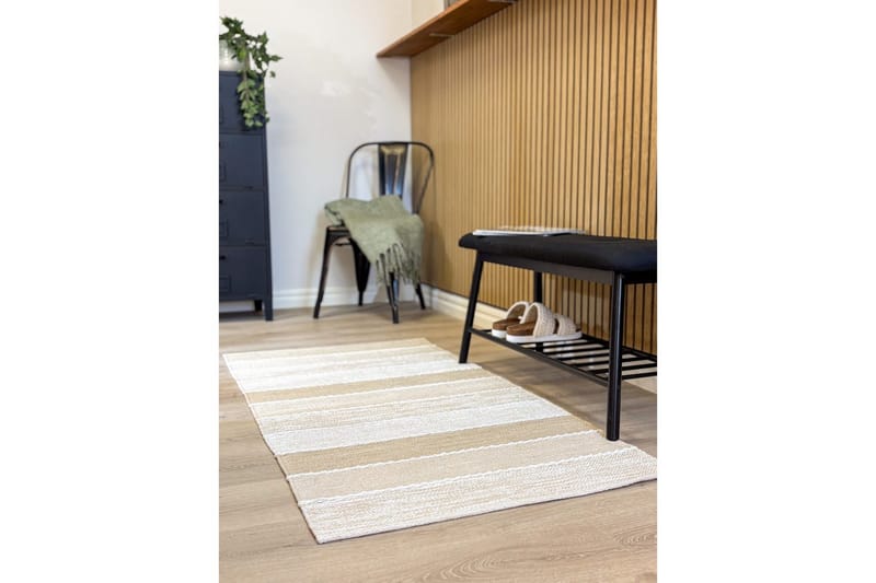 Garnteppe Båstad - 75x220 cm, Natur - Tekstiler & tepper - Teppe & matte - Moderne matte - Bomullsmatter