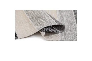 Garnteppe Båstad - 75x220 cm, Svart - Tekstiler & tepper - Teppe & matte - Moderne matte - Bomullsmatter