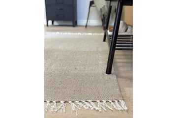 Garnteppe Line - 130x190 cm, Lin - Tekstiler & tepper - Teppe & matte - Moderne matte - Bomullsmatter