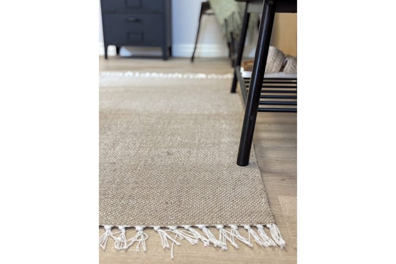 Garnteppe Line - 130x190 cm, Lin - Tekstiler & tepper - Teppe & matte - Moderne matte - Bomullsmatter