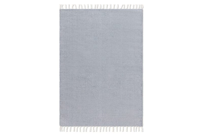 Garnteppe Line, 160x230 cm, Dueblå