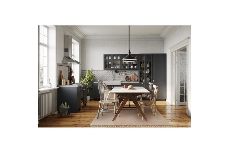 Garnteppe Line - 160x230 cm, Lin - Tekstiler & tepper - Teppe & matte - Moderne matte - Bomullsmatter