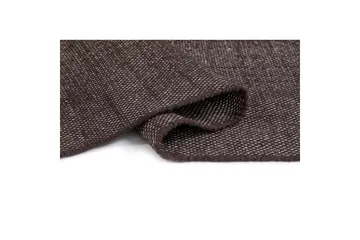 Garnteppe Line - 160x230 cm, Sjokolade - Tekstiler & tepper - Teppe & matte - Moderne matte - Bomullsmatter