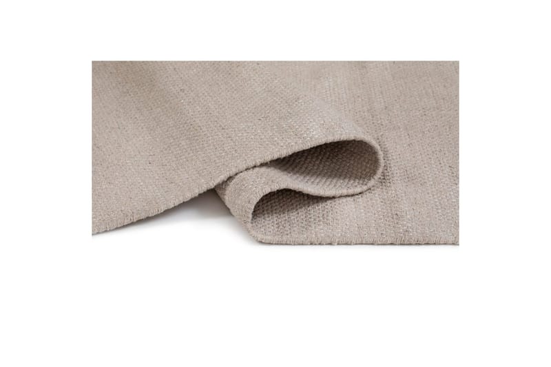 Garnteppe Line - 200x300 cm, Greige - Tekstiler & tepper - Teppe & matte - Moderne matte - Bomullsmatter