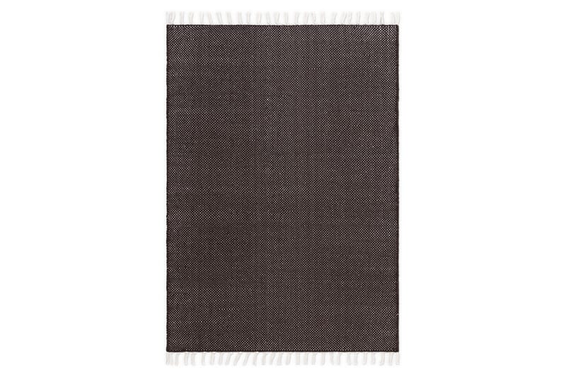 Garnteppe Line - 200x300 cm, Sjokolade - Tekstiler & tepper - Teppe & matte - Moderne matte - Bomullsmatter