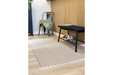 Garnteppe Line - 75x220 cm, Lin - Tekstiler & tepper - Teppe & matte - Moderne matte - Bomullsmatter