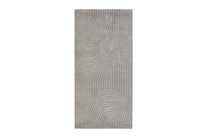 Genova Wiltonteppe 80x150 cm Rektangulær - Grå - Tekstiler & tepper - Teppe & matte - Moderne matte - Friezematte