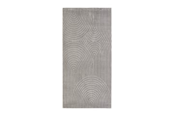 Genova Wiltonteppe 80x250 cm Rektangulær - Grå - Tekstiler & tepper - Teppe & matte - Moderne matte - Friezematte