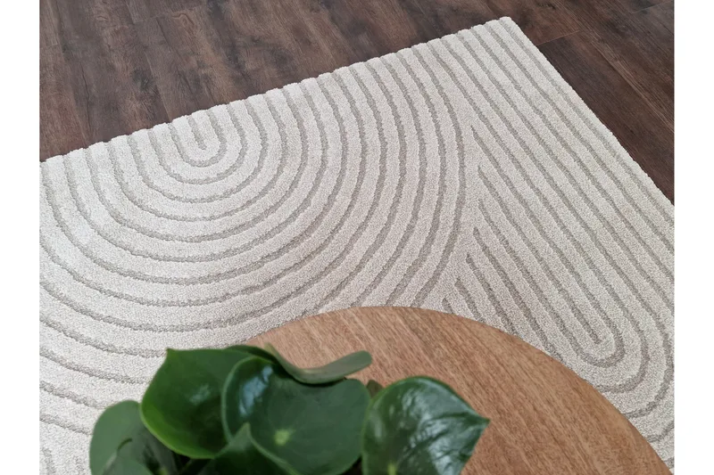 Genova Zen Wiltonteppe 200x290 cm Rektangulær - Lin - Tekstiler & tepper - Teppe & matte - Moderne matte - Wiltontepper