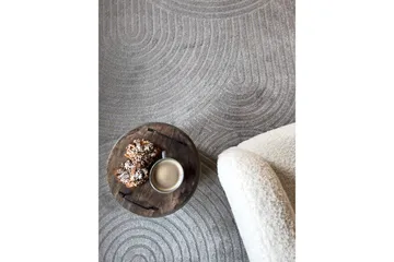 Genova Zen Wiltonteppe 280x380 cm Rektangulær - Grå - Tekstiler & tepper - Teppe & matte - Moderne matte - Friezematte