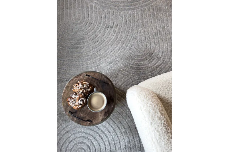 Genova Zen Wiltonteppe 280x380 cm Rektangulær - Gr å - Tekstiler & tepper - Teppe & matte - Moderne matte - Friezematte