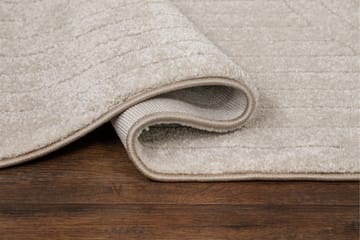 Genova Zen Wiltonteppe 80x150 cm Oval - Beige - Tekstiler & tepper - Teppe & matte - Moderne matte - Wiltontepper