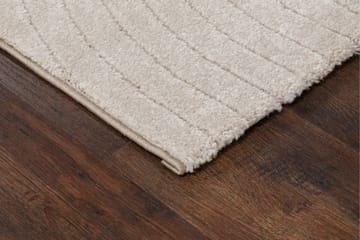 Genova Zen Wiltonteppe 80x150 cm Oval - Beige - Tekstiler & tepper - Teppe & matte - Moderne matte - Friezematte