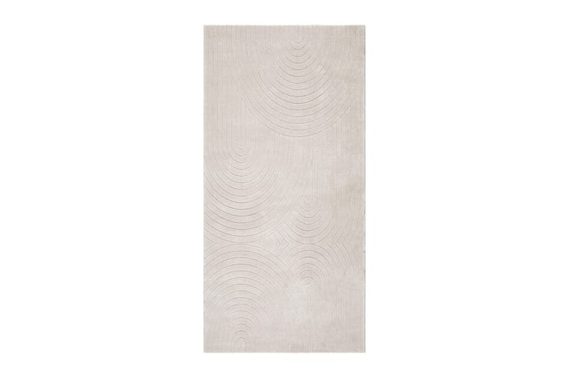 Genova Zen Wiltonteppe 80x250 cm Oval, Beige