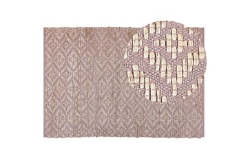 Gerze Bomullsteppe 160x230 cm - Rosa - Tekstiler & tepper - Teppe & matte - Moderne matte - Bomullsmatter