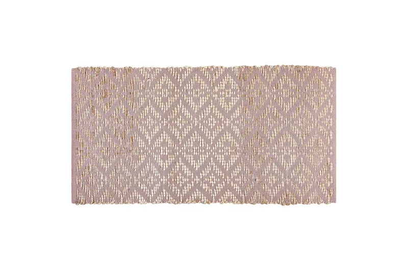 Gerze Bomullsteppe 80x150 cm, Rosa
