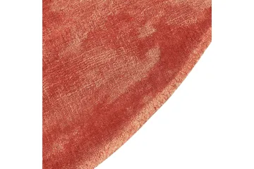 GesiIi Ryeteppe 140 cm Rund - Oransje - Tekstiler & tepper - Teppe & matte - Moderne matte - Ryetepper