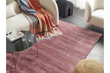 GesiIi Ryeteppe 140x200 cm - Rosa - Tekstiler & tepper - Teppe & matte - Moderne matte - Ryetepper