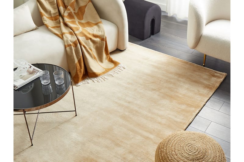 GesiIi Ryeteppe 160x230 cm - Beige - Tekstiler & tepper - Teppe & matte - Moderne matte - Ryetepper