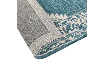 Gevas Ullteppe 140x200 cm - Blå - Tekstiler & tepper - Teppe & matte - Moderne matte - Ullteppe