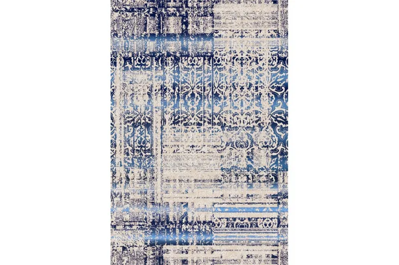 Gulvteppe Stribor Blå, 80 x 200 cm