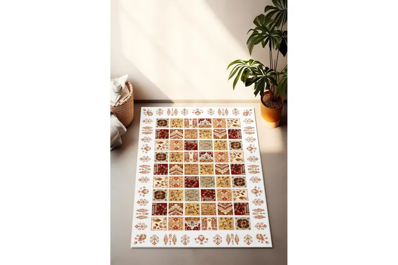 Gulvteppe Stribor Flerfarget - 160 x 230 cm - Tekstiler & tepper - Teppe & matte - Moderne matte - Gangmatter