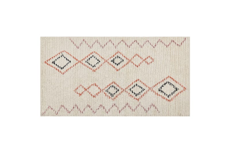 Guwahati Bomullsteppe 80x150 cm, Beige