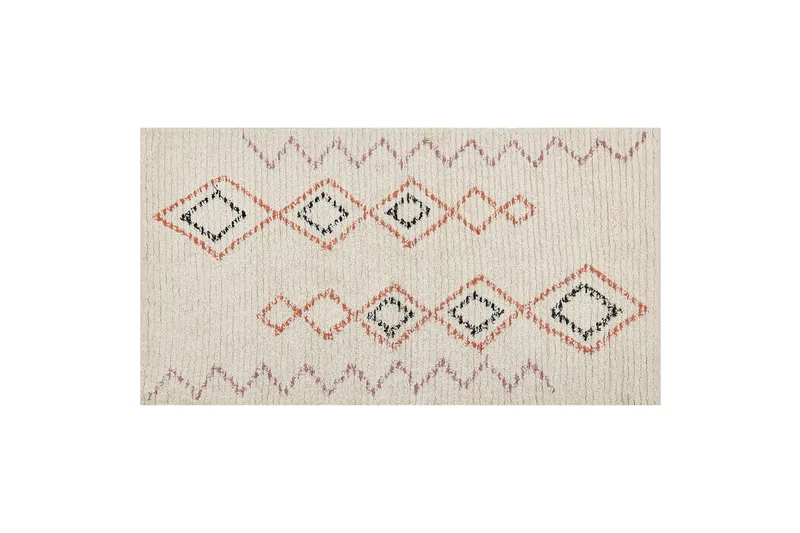 Guwahati Bomullsteppe 80x150 cm, Beige
