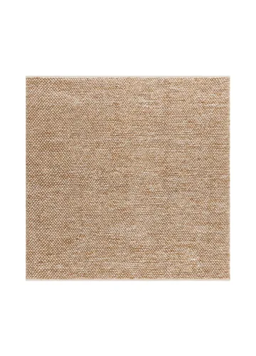 Håndvevd teppe KM Home Bubble kvadrat 200x200 cm Karamell
