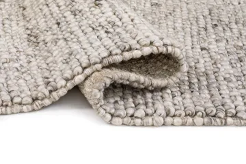 Håndvevd teppe KM Home Bubble kvadrat 300x300 cm Lin - Lin - Tekstiler & tepper - Teppe & matte - Moderne matte - Ullteppe