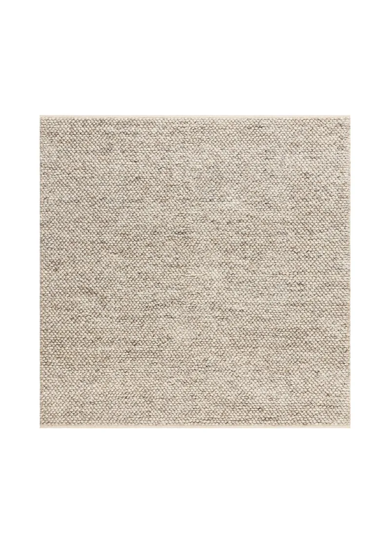 Håndvevd teppe KM Home Bubble kvadrat 300x300 cm Lin, Lin