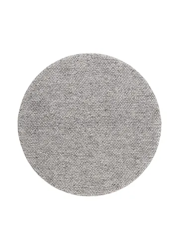 Håndvevd teppe KM Home Bubble rund 200x200 cm Grå