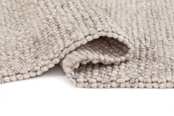 Håndvevd teppe KM Home Bubble rund 240x240 cm IvoryMelange - IvoryMelange - Tekstiler & tepper - Teppe & matte - Moderne matte - Ullteppe