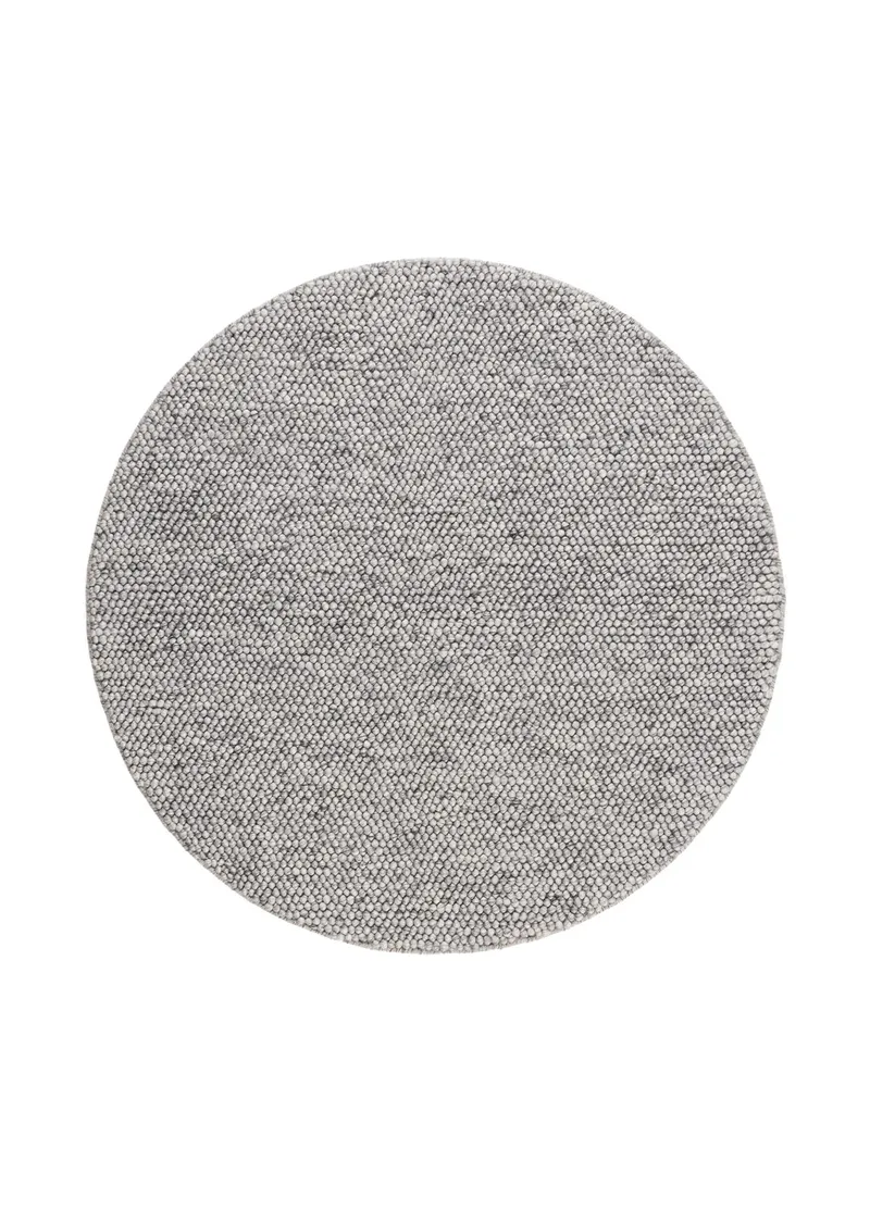 Håndvevd teppe KM Home Bubble rund 300x300 cm Grå, grå