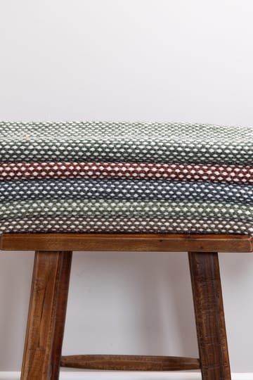 Håndvevd teppe KM Home Sandhamn 140x200 cm Grønn - Grønn - Tekstiler & tepper - Teppe & matte - Moderne matte - Ullteppe