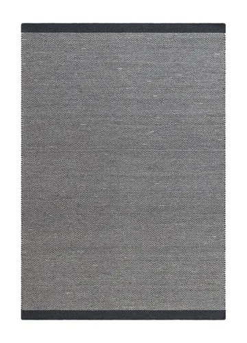 Håndvevd teppe KM Home Sandhamn 240x340 cm Indigoblå