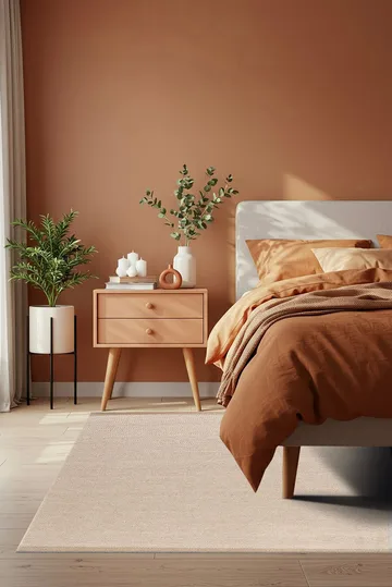 Håndvevd teppe KM Home Sandhamn 300x400 cm Natur - Natur - Tekstiler & tepper - Teppe & matte - Moderne matte - Ullteppe