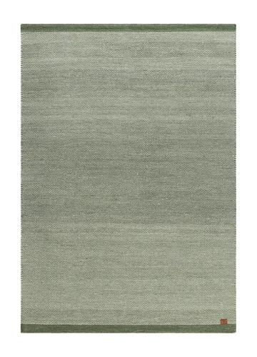 Håndvevd teppe KM Home Sandhamn 300x400 cm Smaragdgrønn