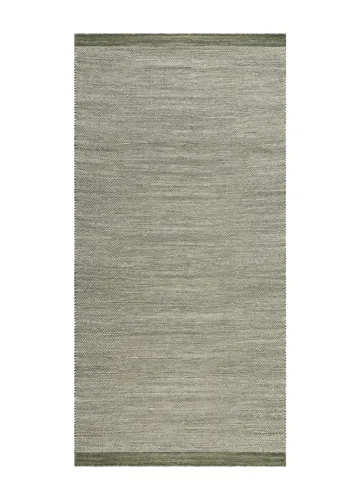 Håndvevd teppe KM Home Sandhamn 75x150 cm Grønn
