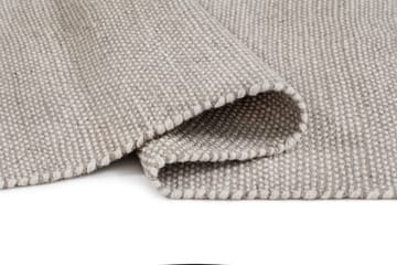 Håndvevd teppe KM Home Sandhamn 75x230 cm Sølv - Sølv - Tekstiler & tepper - Teppe & matte - Moderne matte - Ullteppe