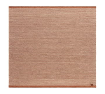 Håndvevd teppe KM Home Sandhamn Kvadrat 250x250 cm Terrakotta