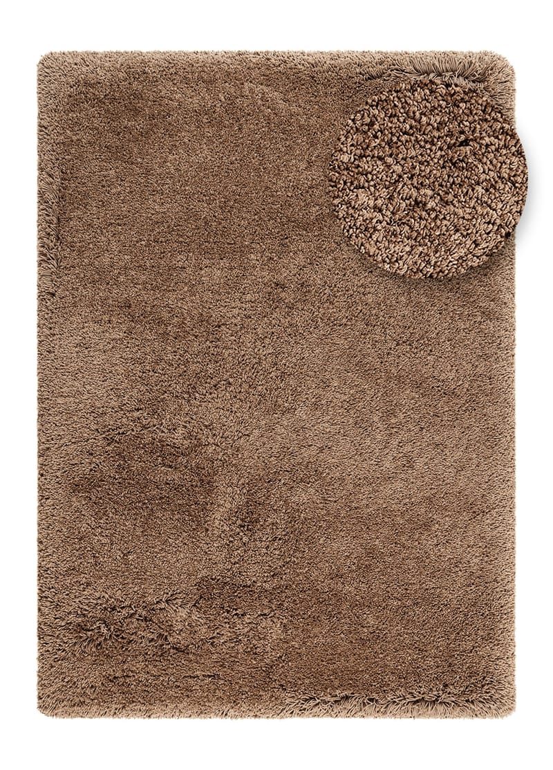 Håndvevd teppe KM Home Sorrento 240x340 Greige - Greige - Tekstiler & tepper - Teppe & matte - Moderne matte - Ryetepper