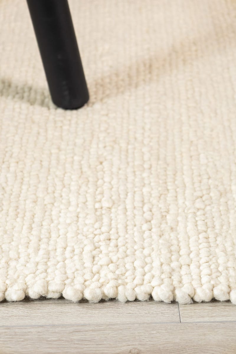Håndvevd teppe KM Home Passion 240x340 cm Creme - Creme - Tekstiler & tepper - Teppe & matte - Moderne matte - Ullteppe