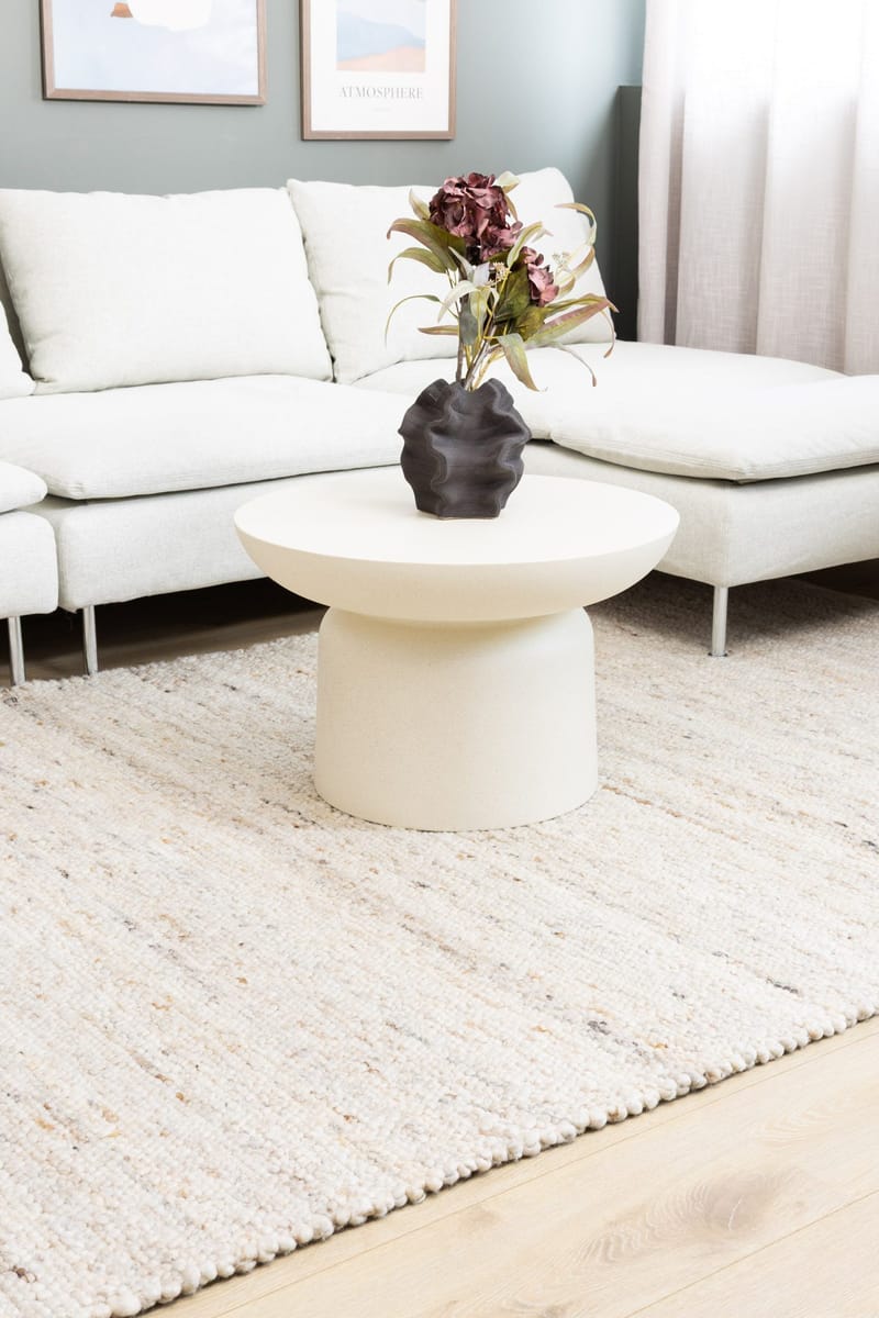 Håndvevd teppe KM Home Passion 300x400 cm Sand - Sand - Tekstiler & tepper - Teppe & matte - Moderne matte - Ullteppe