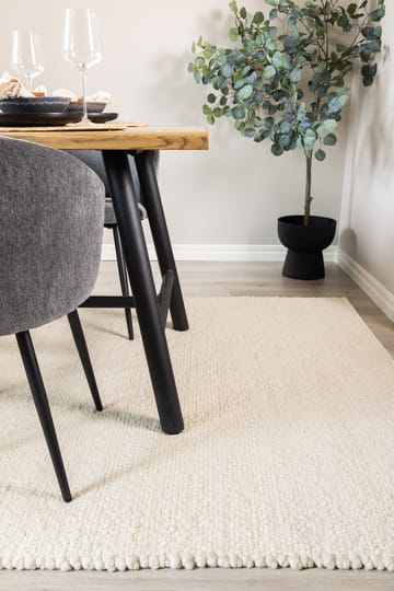 Håndvevd teppe KM Home Passion 240x340 cm Creme - Creme - Tekstiler & tepper - Teppe & matte - Moderne matte - Ullteppe