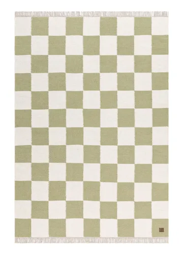 Håndvevd teppe Nordic Check 240x340 cm