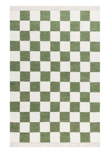 Håndvevd teppe Nordic Check 240x340 cm
